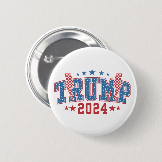 Trump 2024 ronde button 5,7 cm (Voorkant /achterkant)