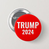 Trump 2024 ronde button 5,7 cm (Voorkant /achterkant)