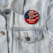 Trump 2024 ronde button 5,7 cm (In situ)