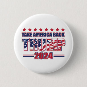 Trump 2024 ronde button 5,7 cm