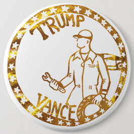 TRUMP 2024 RONDE BUTTON 6,0 CM