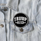 Trump 2024 ronde button 7,6 cm (In situ)