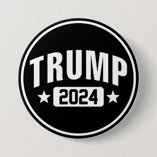Trump 2024 ronde button 7,6 cm
