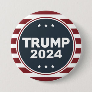 Trump 2024 ronde button 7,6 cm
