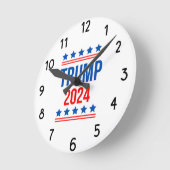 Trump 2024 ronde klok (Hoek)