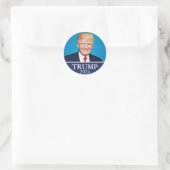 Trump 2024 ronde sticker (Tas)