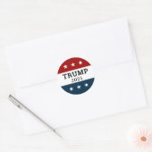 Trump 2024 ronde sticker (Envelop)