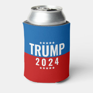 Trump 2024 Rood en Blauw w/Stars Blikjeskoeler