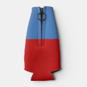 Trump 2024 Rood en Blauw w/Stars Flesjeskoeler (Achterkant)