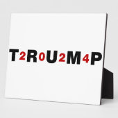 Trump 2024 Rood Fotoplaat (Zijkant)