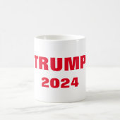 Trump 2024 Rood Wit Cool Gift Party Favor Custom Koffiemok (Center)