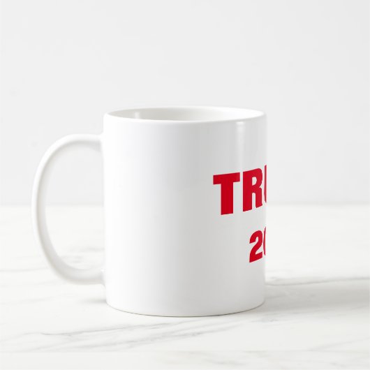 Trump 2024 Rood Wit Cool Gift Party Favor Custom Koffiemok (Links)