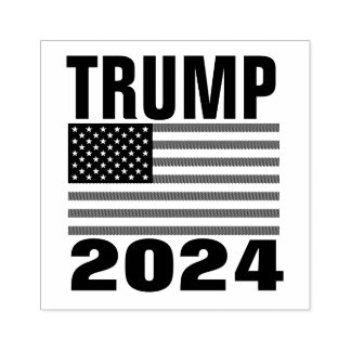 TRUMP 2024 RUBBER STAMP RUBBERSTEMPEL