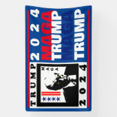 TRUMP 2024 RWB SPANDOEK (Verticaal)