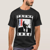 TRUMP 2024 RWB T-SHIRT (Voorkant)