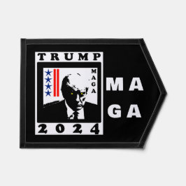 TRUMP 2024 RWB WIMPEL
