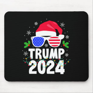 Trump 2024 Santa USA Make Christmas Great Again be Muismat