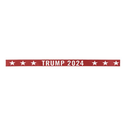 Trump 2024 satijnen lint (Voorkant)