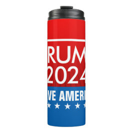 Trump 2024 Save America Graphic Thermosbeker