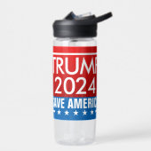 Trump 2024 Save America Graphic Waterfles (Links)