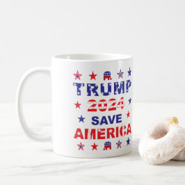 TRUMP 2024 SAVE AMERICA KOFFIEMOK