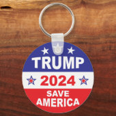 TRUMP 2024 SAVE AMERICA SLEUTELHANGER (Voorkant)