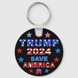 TRUMP 2024 SAVE AMERICA SLEUTELHANGER