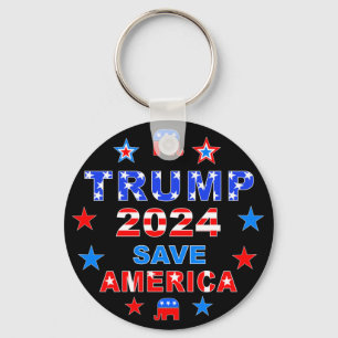 TRUMP 2024 SAVE AMERICA SLEUTELHANGER