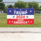 TRUMP 2024 SAVE AMERICA SPANDOEK (Insitu)