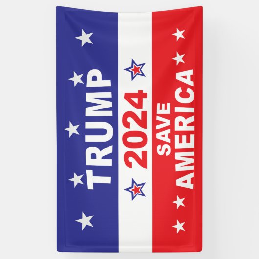 TRUMP 2024 SAVE AMERICA SPANDOEK (Verticaal)