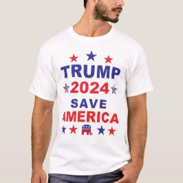 TRUMP 2024 SAVE AMERICA T-SHIRT