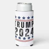 Trump 2024 seltzer blikjeskoeler (Seltzer Achterkant)