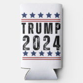 Trump 2024 seltzer blikjeskoeler (Achterkant)