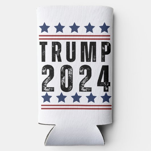 Trump 2024 seltzer blikjeskoeler (Achterkant)