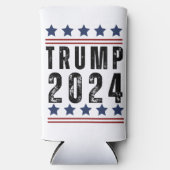 Trump 2024 seltzer blikjeskoeler (Voorkant)