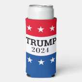Trump 2024 seltzer blikjeskoeler (Seltzer Voorkant)