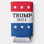 Trump 2024 seltzer blikjeskoeler (Achterkant)