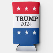 Trump 2024 seltzer blikjeskoeler (Voorkant)