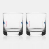 Trump 2024 set van 2 whisky glas (Links)