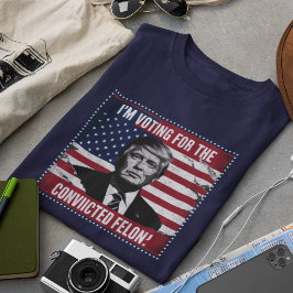 Trump 2024 shirt veroordeelde misdadiger