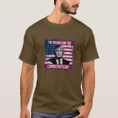 Trump 2024 shirt veroordeelde misdadiger (Voorkant)