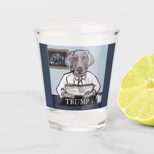TRUMP 2024 SHOT GLAS (Voorkant)