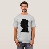 Trump 2024 Silhouet T-shirt (Voorkant volledig)