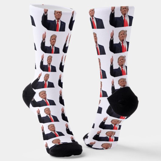 trump 2024 sokken (Gebogen)