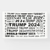 Trump 2024 spandoek (Horizontaal)