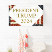 Trump 2024 spandoek (Insitu)