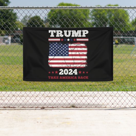 Trump 2024 spandoek (Insitu)