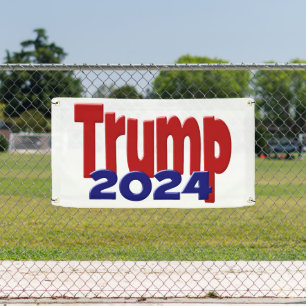 Trump 2024 spandoek
