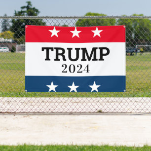 Trump 2024 spandoek