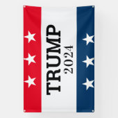 Trump 2024 spandoek (Verticaal)